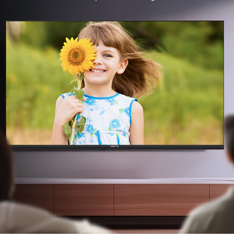 QLED Smart TV met Google TV – HDR10, Dolby Audio, Bluetooth en EyeCare Technologie