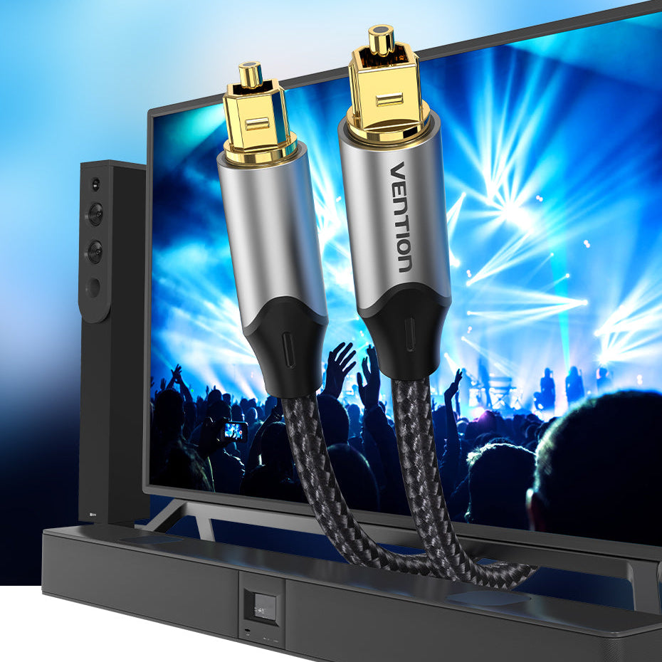 Optische Audiokabel Toslink SPDIF – Digitale Glasvezel Kabel voor Hifi Geluid