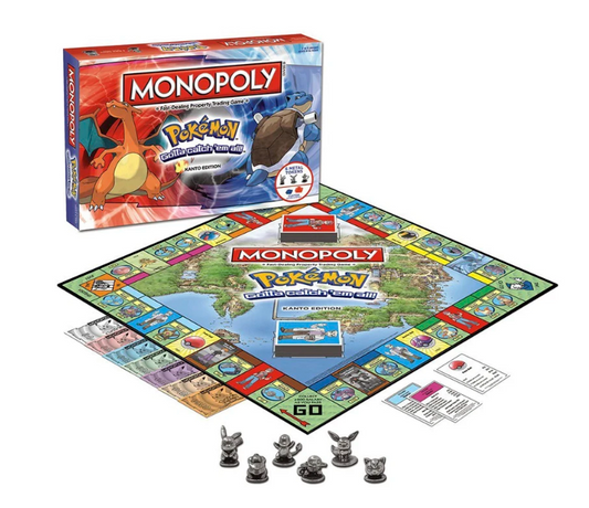 Monopoly Pokémon Kanto Edition - Bordspel