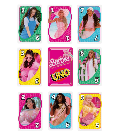 Uno Barbie the Movie Kaartspel