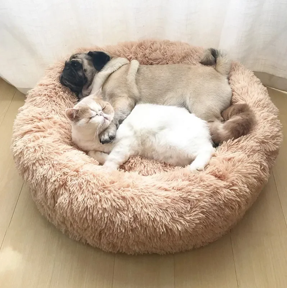 Fluffy Ondersteunend Hondenbed - Donut