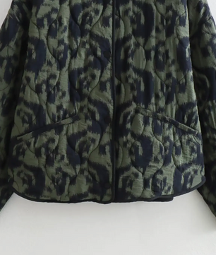 Gewatteerd Jack - Black&Green