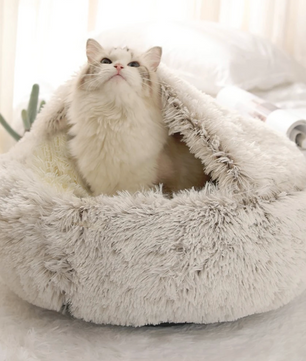 Fluffy Ondersteunend Kattenbed
