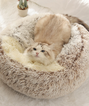 Fluffy Ondersteunend Kattenbed
