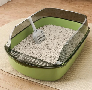 Halfopen Kattenbak - 40 x 28 x 16cm - Kattentoilet