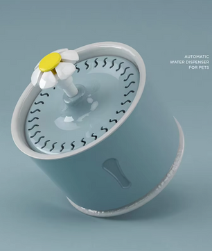 Automatische Kattenfontein - 2.4L Waterdispenser met Filter