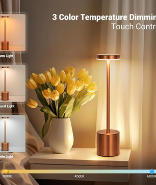Draadloze LED Tafellamp met Touch Sensor - George