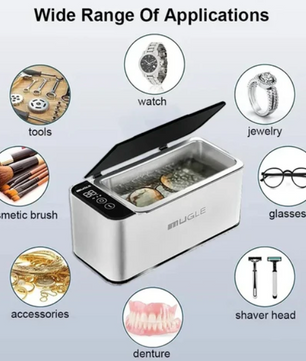 Ultrasone Reiniger - 500ML Sieraden & Brillen Wasmachine (Ultrasonic)