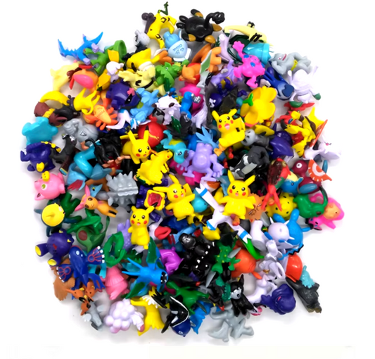 Pokemon Mini Figuren Set - 24-144 Stuks