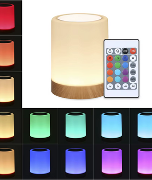 Touch LED Tafellamp met 13-Kleuren - Jorgi