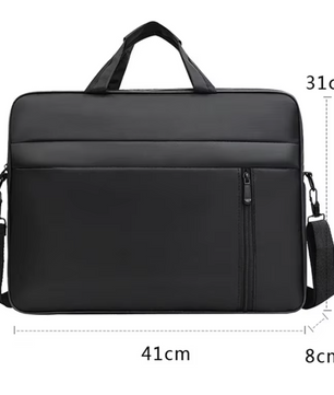 Premium Laptop Schoudertas Zwart – 15.6 Inch