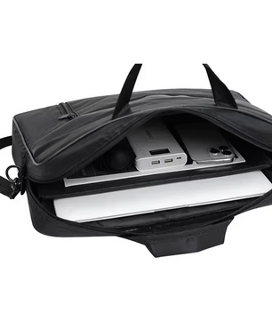 Premium Laptop Schoudertas Zwart – 15.6 Inch