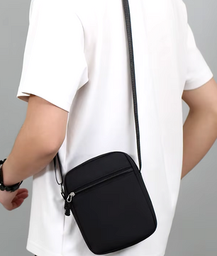 Brandless Casual Mini Crossbody Tas - Zwart