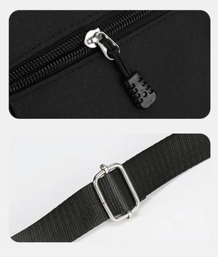Brandless Casual Mini Crossbody Tas - Zwart