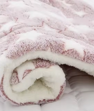 Zachte Flanellen Hondenmat | Warm, Comfortabel & Stevig Nest