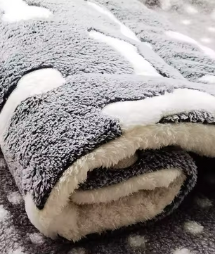 Zachte Flanellen Hondenmat | Warm, Comfortabel & Stevig Nest