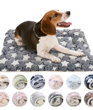 Zachte Flanellen Hondenmat | Warm, Comfortabel & Stevig Nest