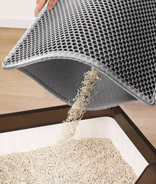 Kattenbakmat – Dubbellaags en Antislip – Voor een Schone en Hygiënische Omgeving