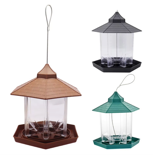 Hangende Vogelvoeder – Waterdicht Tuinhuisje met Hangtouw voor Buiten