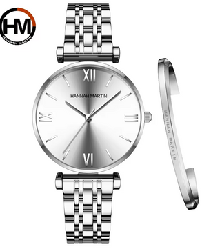 Hannah Martin - Louise - Luxe Dameshorloge met Gratis Armband Cadeau