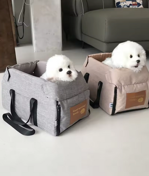 Luxe Draagbare Autostoel Huisdieren - Veiligheid Reistas voor Kleine Honden en Katten