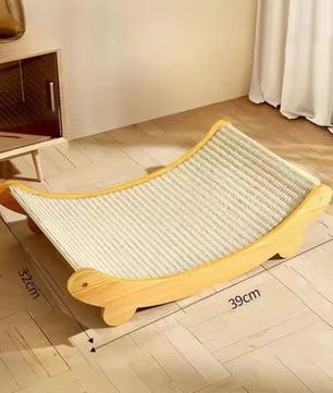 Katten Krabplank – Multifunctioneel Krabbord en Slaapbed voor Katten