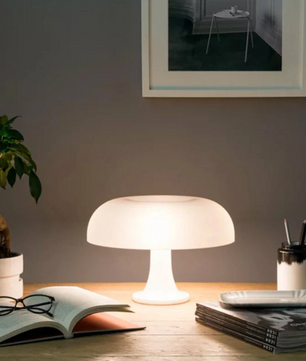LumaMushroom – Oplaadbare Design Tafellamp – Paddenstoel