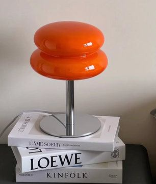 Umberto - Italiaanse Bauhaus Design Glazen Tafellamp