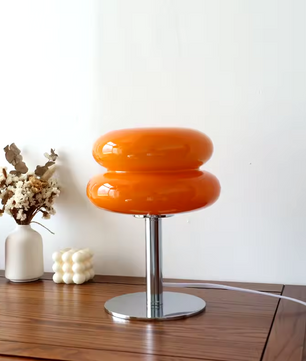 Umberto - Italiaanse Bauhaus Design Glazen Tafellamp