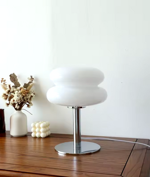 Umberto - Italiaanse Bauhaus Design Glazen Tafellamp