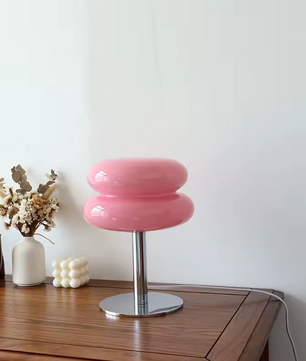 Umberto - Italiaanse Bauhaus Design Glazen Tafellamp