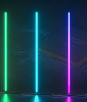 Noe Slimme RGB LED Vloerlamp – Dimbaar, timerfunctie, 16 miljoen kleuren, smille bediening via app