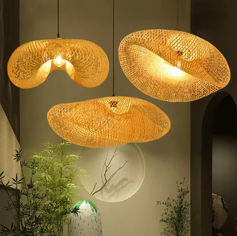 CSSYKV Bamboe Hanglamp 1 Licht Beige Holle Design Bamboe Lamp Plafond Industriële Kroonluchter Verlichting Boho Geweven Hangende Plafondlampen Mand Hangende Verlichtingsarmaturen Plafond CSSYKV Bamboe Hanglamp 1 Licht Beige Holle Design Bamboe Lamp Plafond Industriële Kroonluchter Verlichting Boho Geweven Hangende Plafondlampen Mand Hangende Verlichtingsarmaturen Plafond