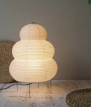Shogun Vloerlamp – Authentieke Japanse Akari Rijstpapierlamp