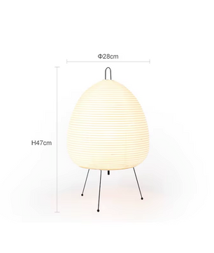 Sei-i Tafellamp – Authentieke Japanse Akari Rijstpapierlamp