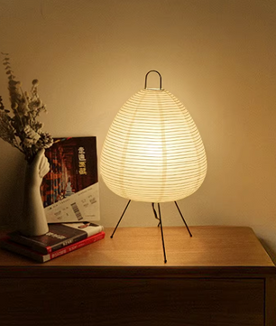 Sei-i Tafellamp – Authentieke Japanse Akari Rijstpapierlamp
