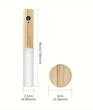 LumaLights – Intelligente Magnetische LED Wandlamp van Hout