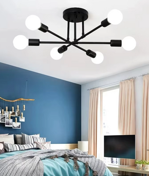 Edison Nordic Minimalistische Hanglamp – Moderne LED Kroonluchter