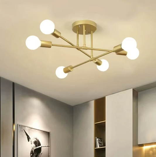 Edison Nordic Minimalistische Hanglamp – Moderne LED Kroonluchter