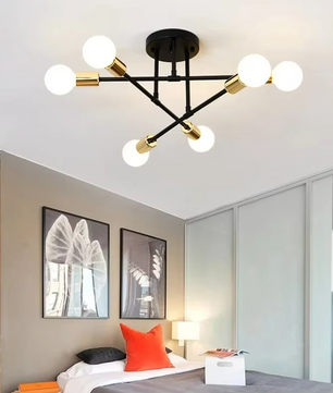 Edison Nordic Minimalistische Hanglamp – Moderne LED Kroonluchter