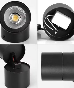 LED Plafondspots – Verstelbare Spotlamp voor Binnenverlichting – Zwart of Wit