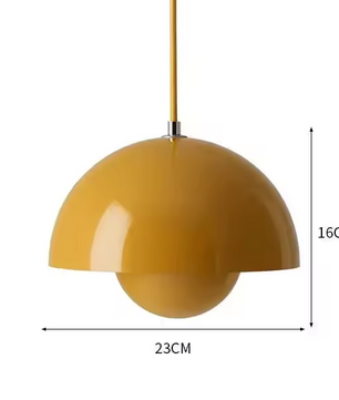 Skandi Plafondlamp - Ijzeren Scandinavische Retro Plafondlamp