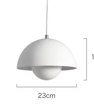 Skandi Plafondlamp - Ijzeren Scandinavische Retro Plafondlamp