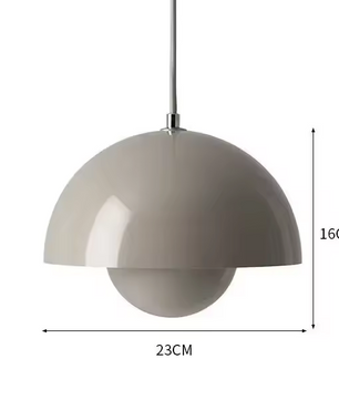 Skandi Plafondlamp - Ijzeren Scandinavische Retro Plafondlamp