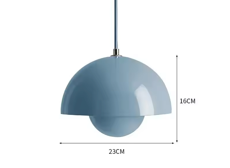 Skandi Plafondlamp - Ijzeren Scandinavische Retro Plafondlamp