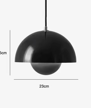 Skandi Plafondlamp - Ijzeren Scandinavische Retro Plafondlamp