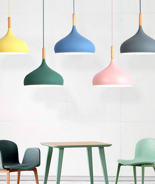 Lykke Hanglamp - Scandinavische Elegantie in Kleur