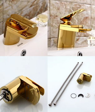 Bakala Luxe Waterval Kraan – Elegant Design voor Elke Badkamer