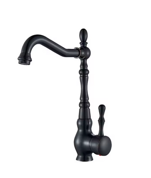 Edward – Klassieke Antiek Bronzen Wastafelkraan