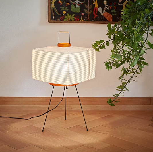 Hikari Wabi-sabi Vloerlamp – Japanse Minimalistische Verlichting